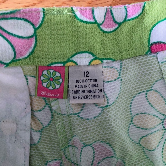 Girls E-Land Floral Pants + GAP Long-Sleeve Top (12) - Picture 5 of 8